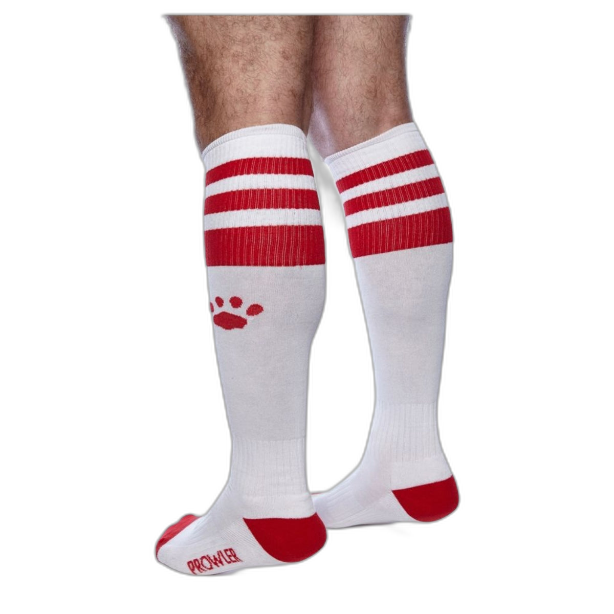Prowler RED Football Socks White Red