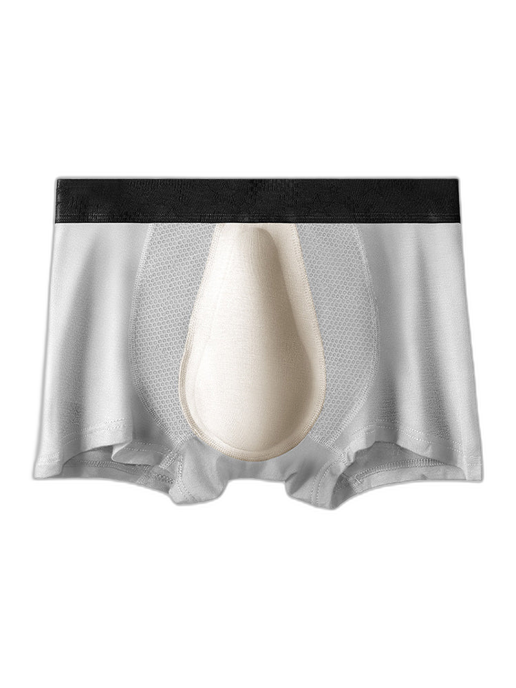 3 Pack Men’s Breathable 3D Pouch Trunks