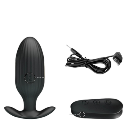 Paladin - Vibrating Butt Plug - Wearable Vibrator - Remote Control Vibrator