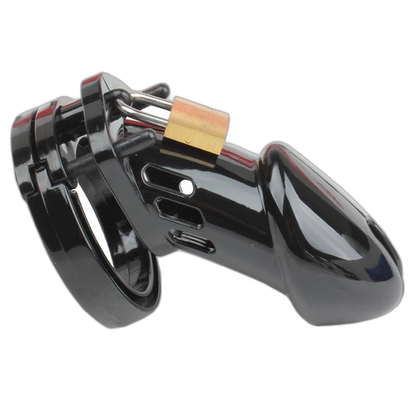 LOCK4D Original Chastity Cage L/XL Black