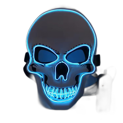 Neon Skully Mask