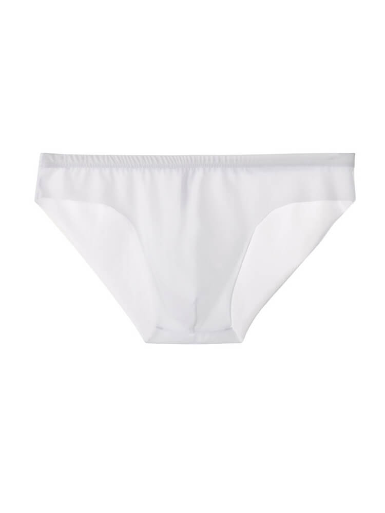 Men's Ice Silk Quick-Dry Thin Transparent Briefs