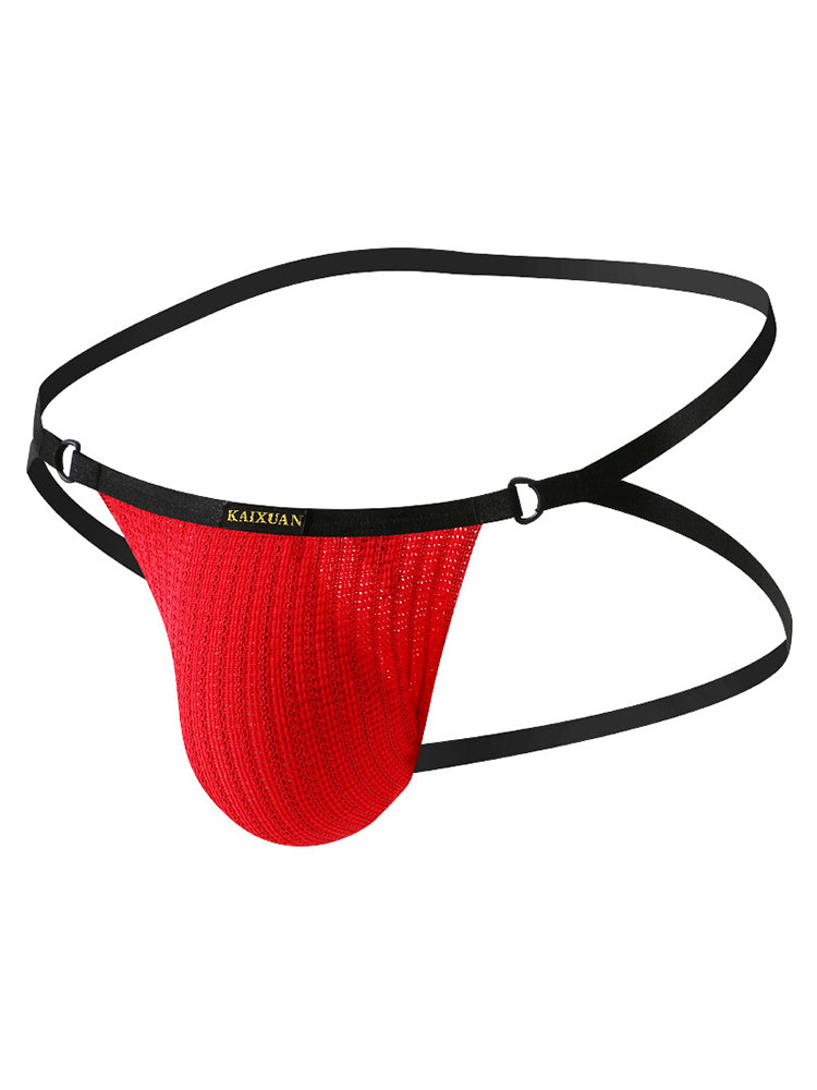 Men's Low Rise Knitted Jockstrap