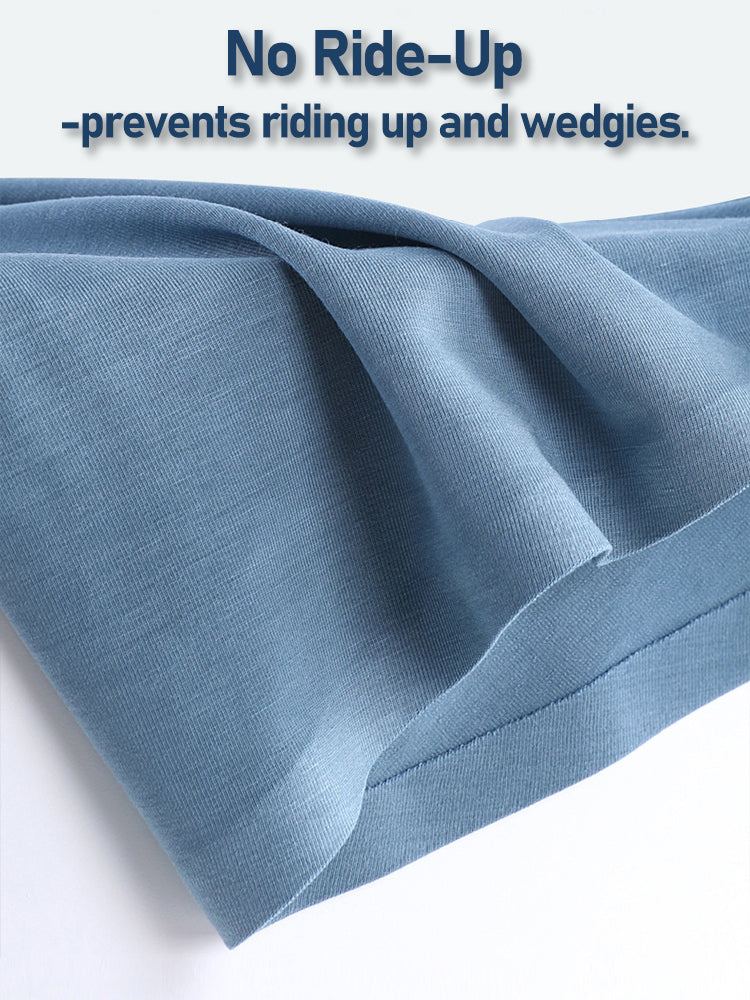 Men's Seamless Trunks with Organic Latex Support Cup