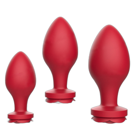 Rose - Silicone Anal Training Kit