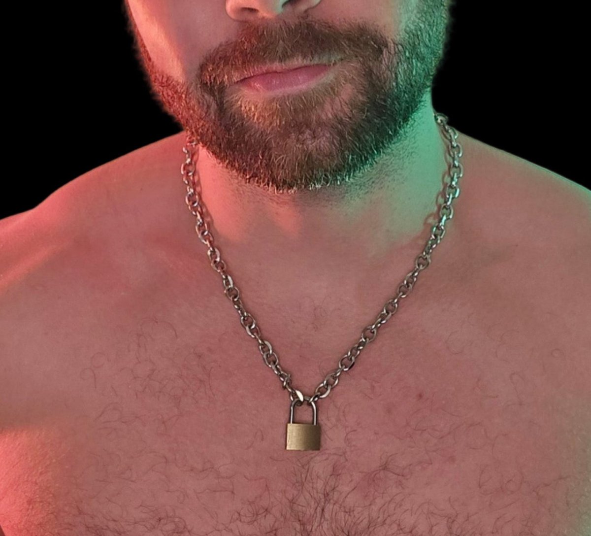 FKME Classic Chain And Lock - The Pup Play Hub