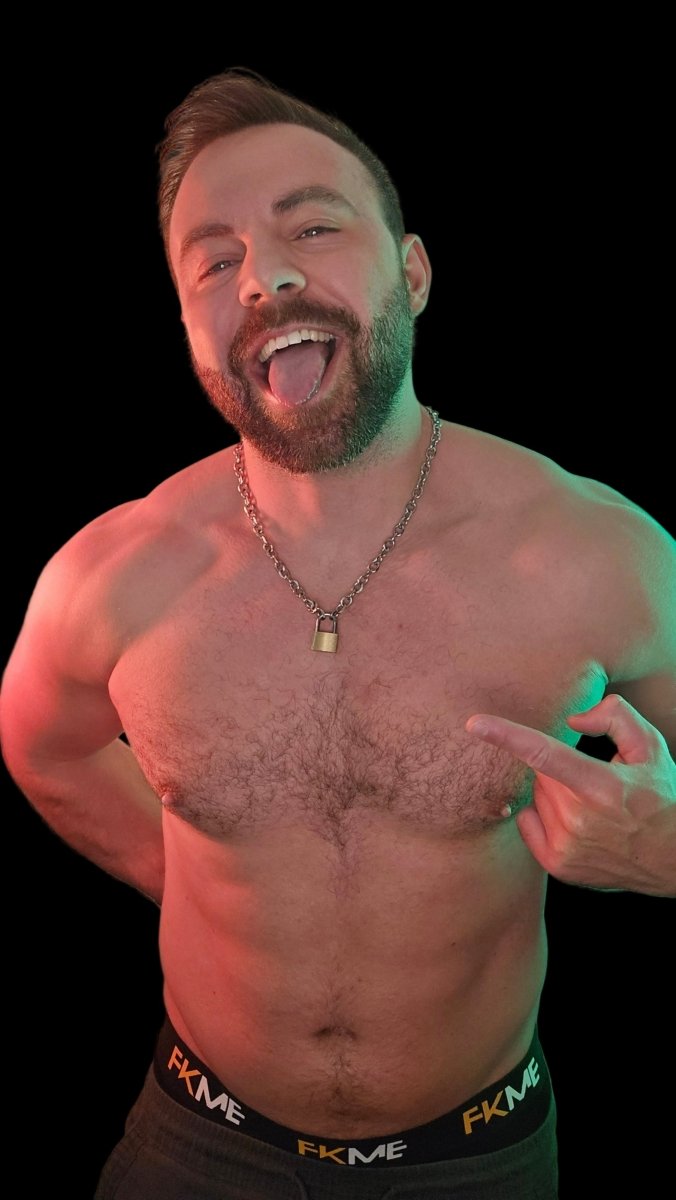 FKME Classic Chain And Lock - The Pup Play Hub