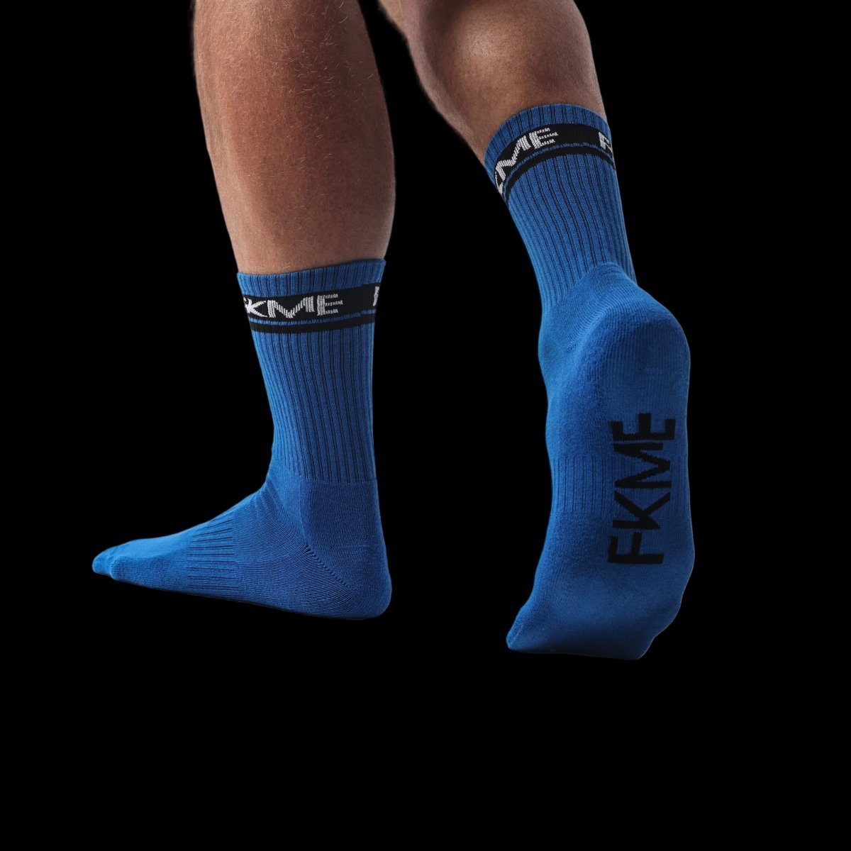 FKME Classic Sole Socks Blue - The Pup Play Hub