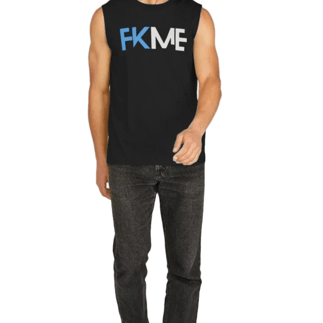 FKME Classic Tank Top Blue - The Pup Play Hub