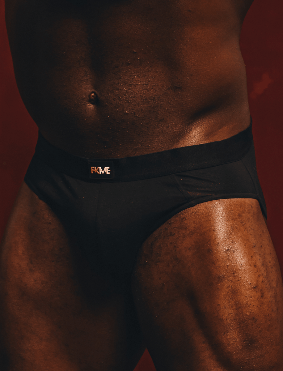 FKME Discreet Briefs Black - The Pup Play Hub
