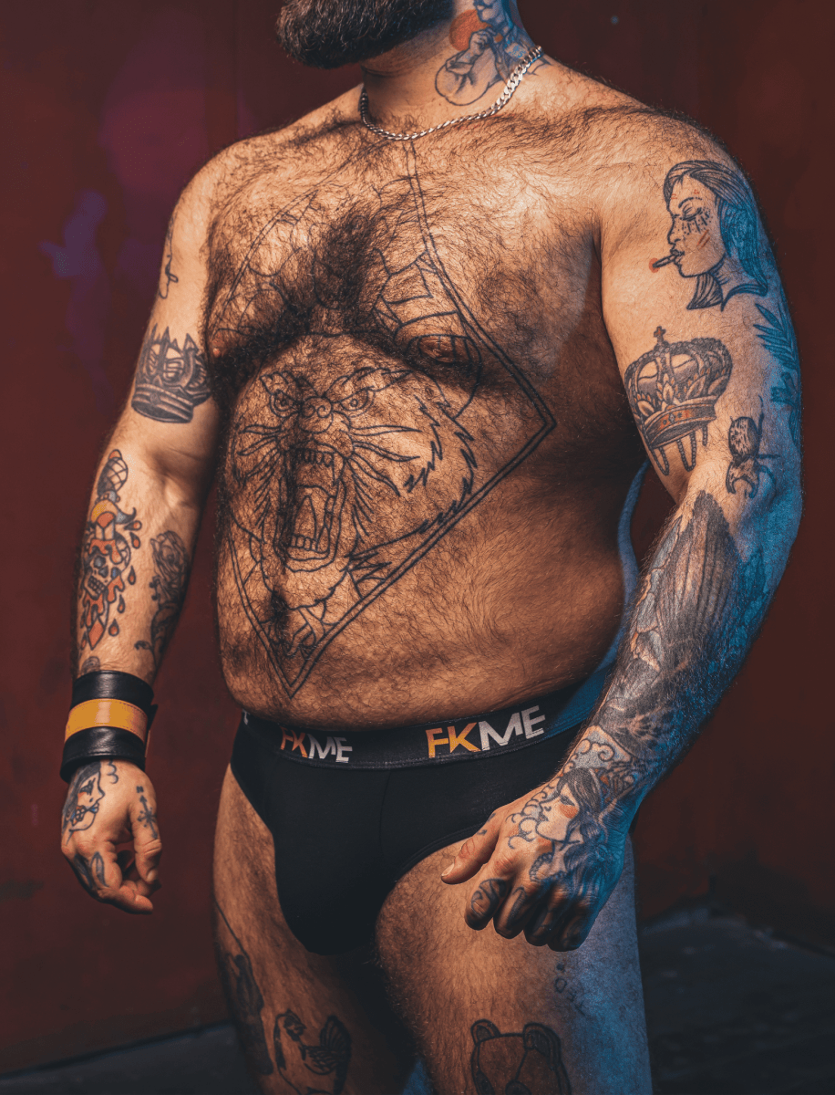 FKME Loud Briefs Black - The Pup Play Hub