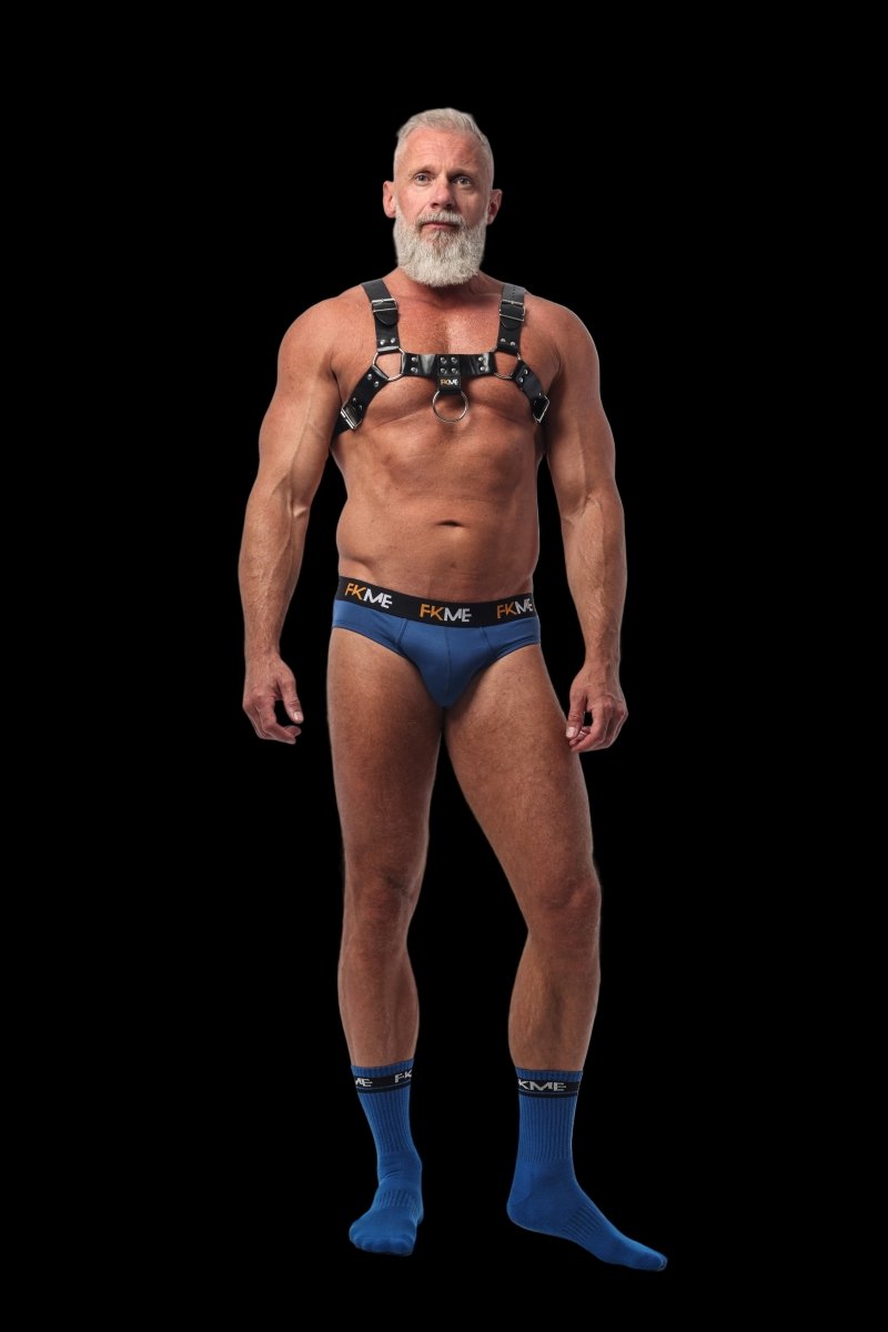 FKME Loud Briefs Blue - The Pup Play Hub