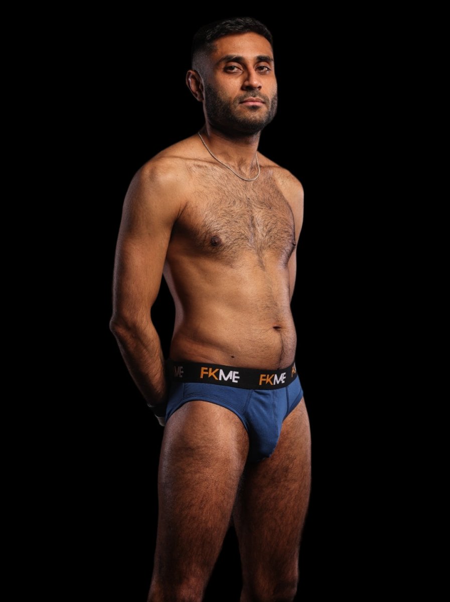 FKME Loud Briefs Blue - The Pup Play Hub
