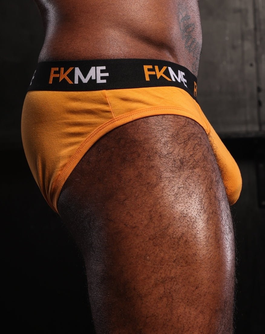 FKME Loud Briefs Orange - The Pup Play Hub