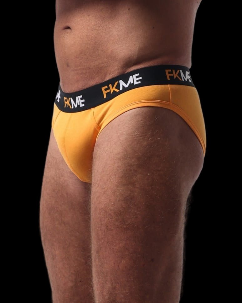 FKME Loud Briefs Orange - The Pup Play Hub