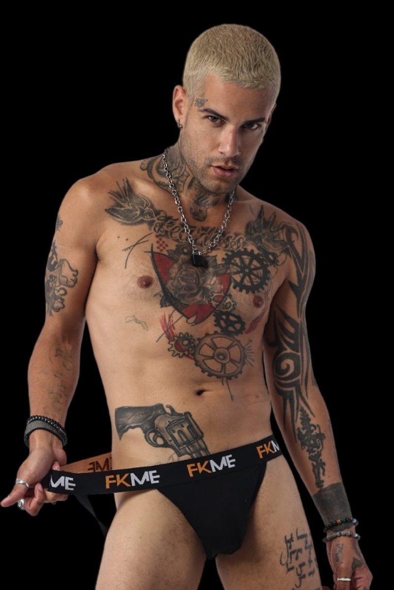 FKME Loud Jock Black - The Pup Play Hub