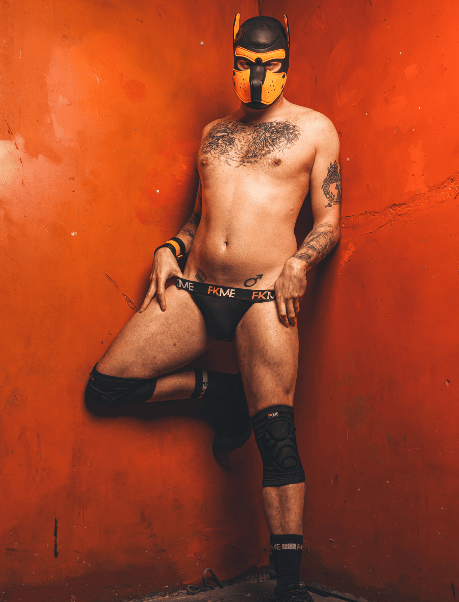 FKME Loud Jock Black - The Pup Play Hub