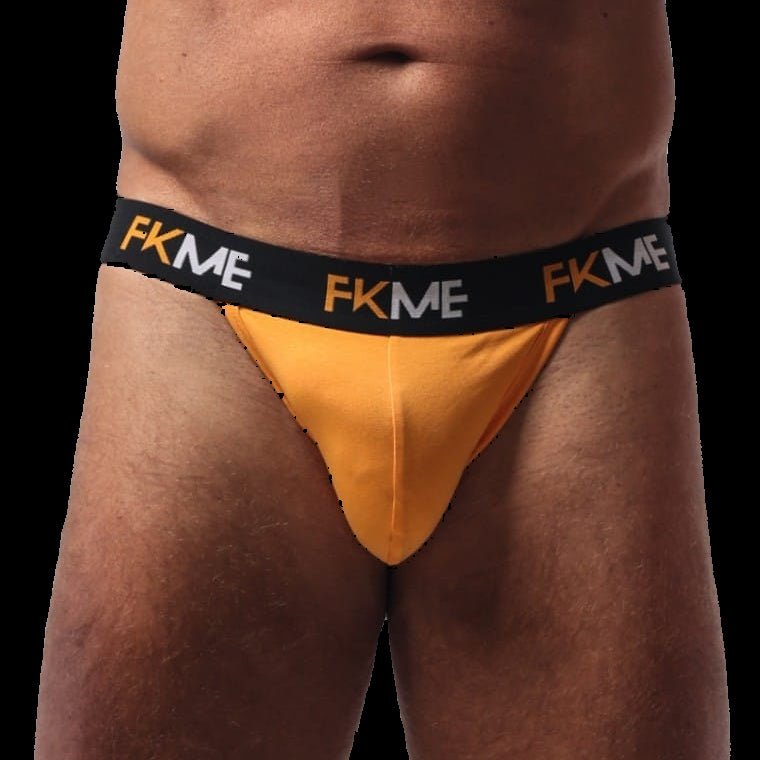 FKME Loud Jockstrap Orange - The Pup Play Hub