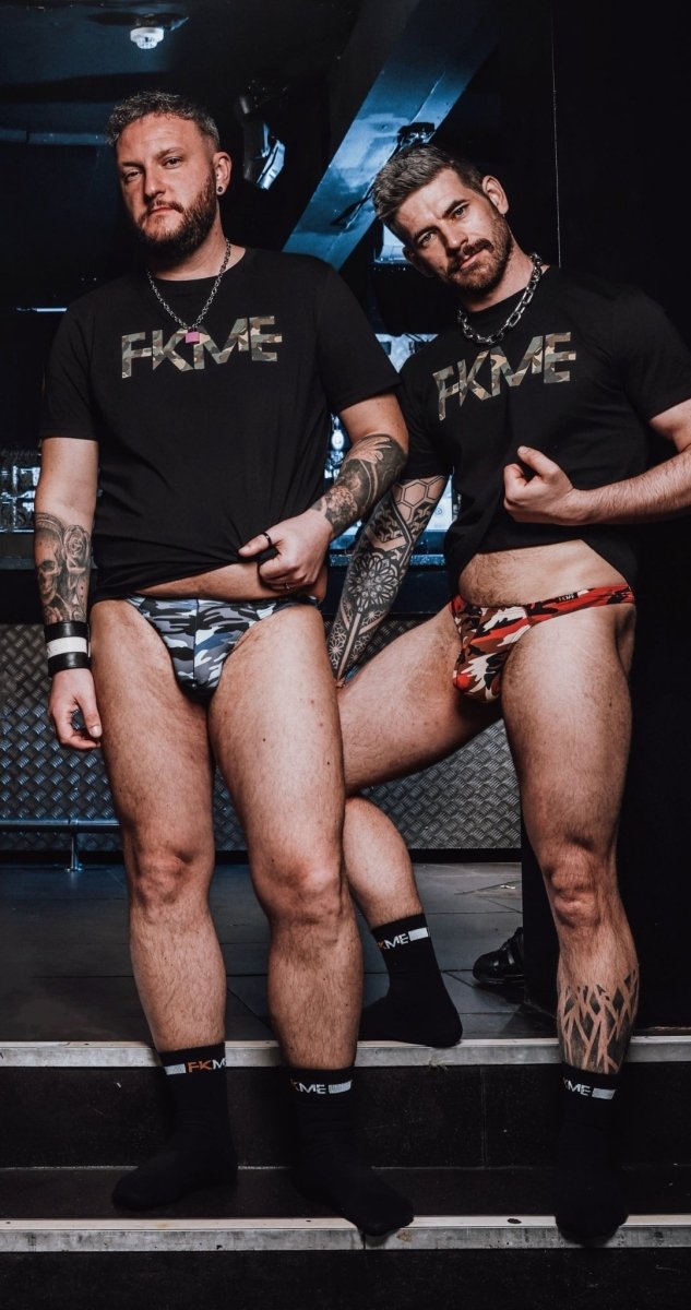 FKME Thong Camo Red - The Pup Play Hub