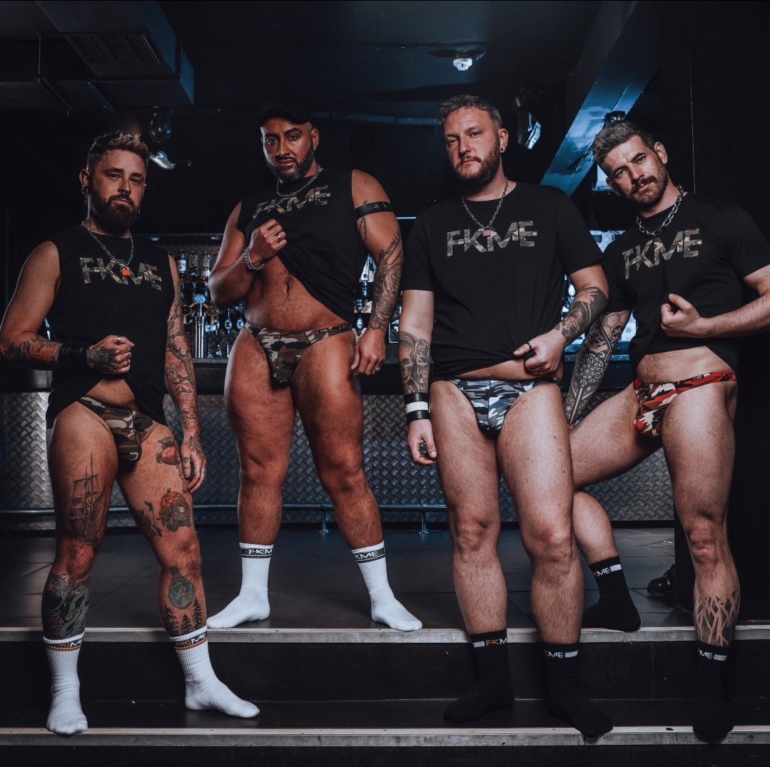 FKME Thong Camo Red - The Pup Play Hub