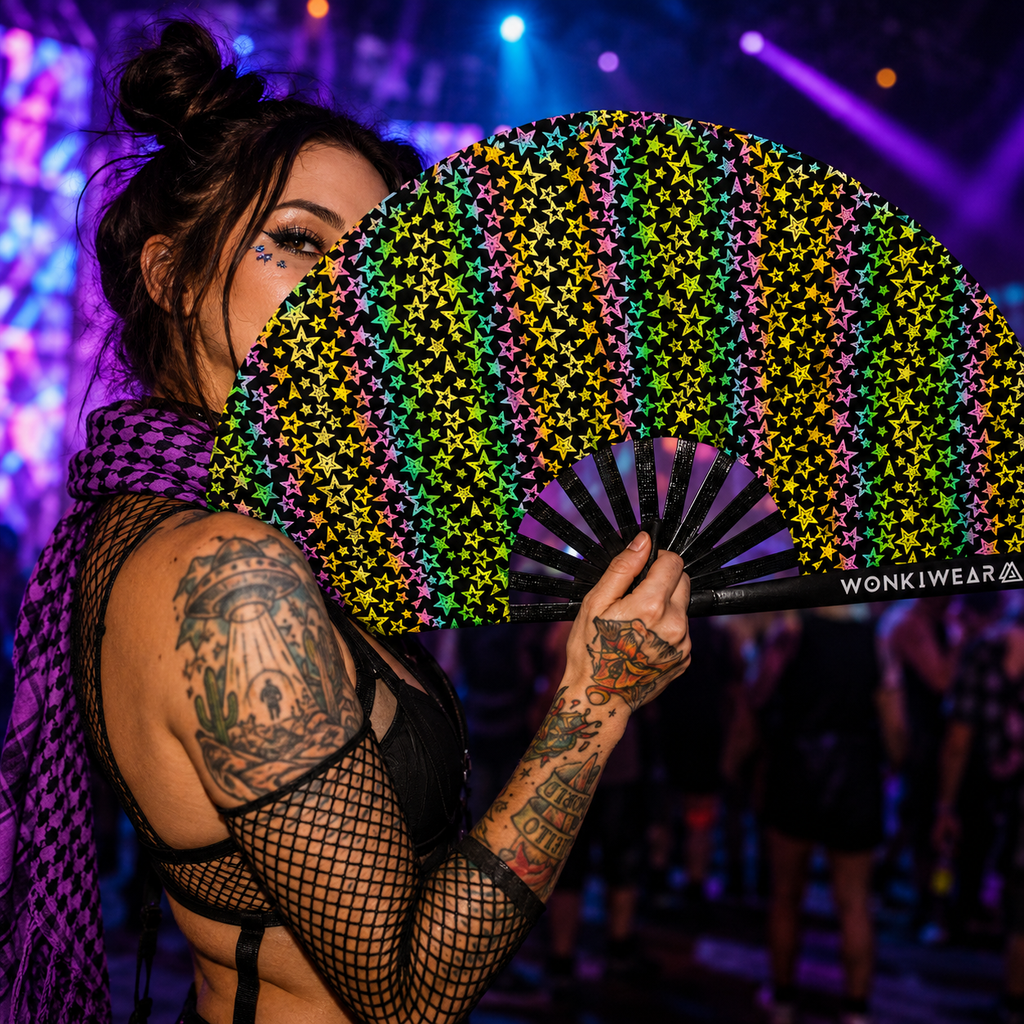 Stars XL Reflective Festival Fan