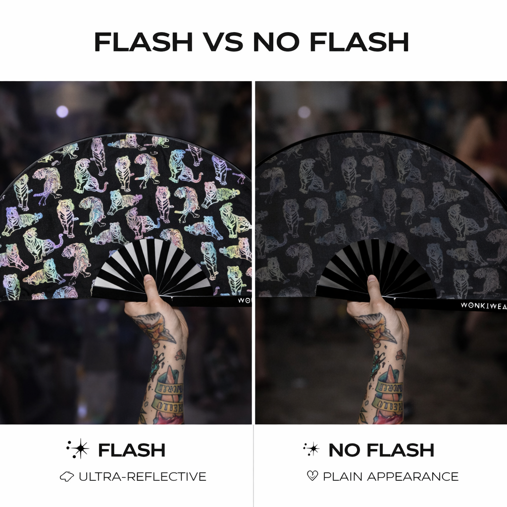 Tigress XL Reflective Festival Fan