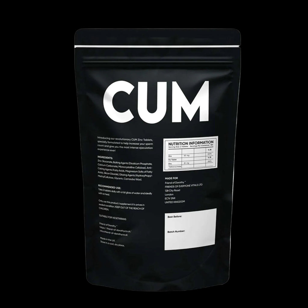 FRIEND OF DOROTHY CUM, Semen Volume and Health Enhancement, 60 capsules