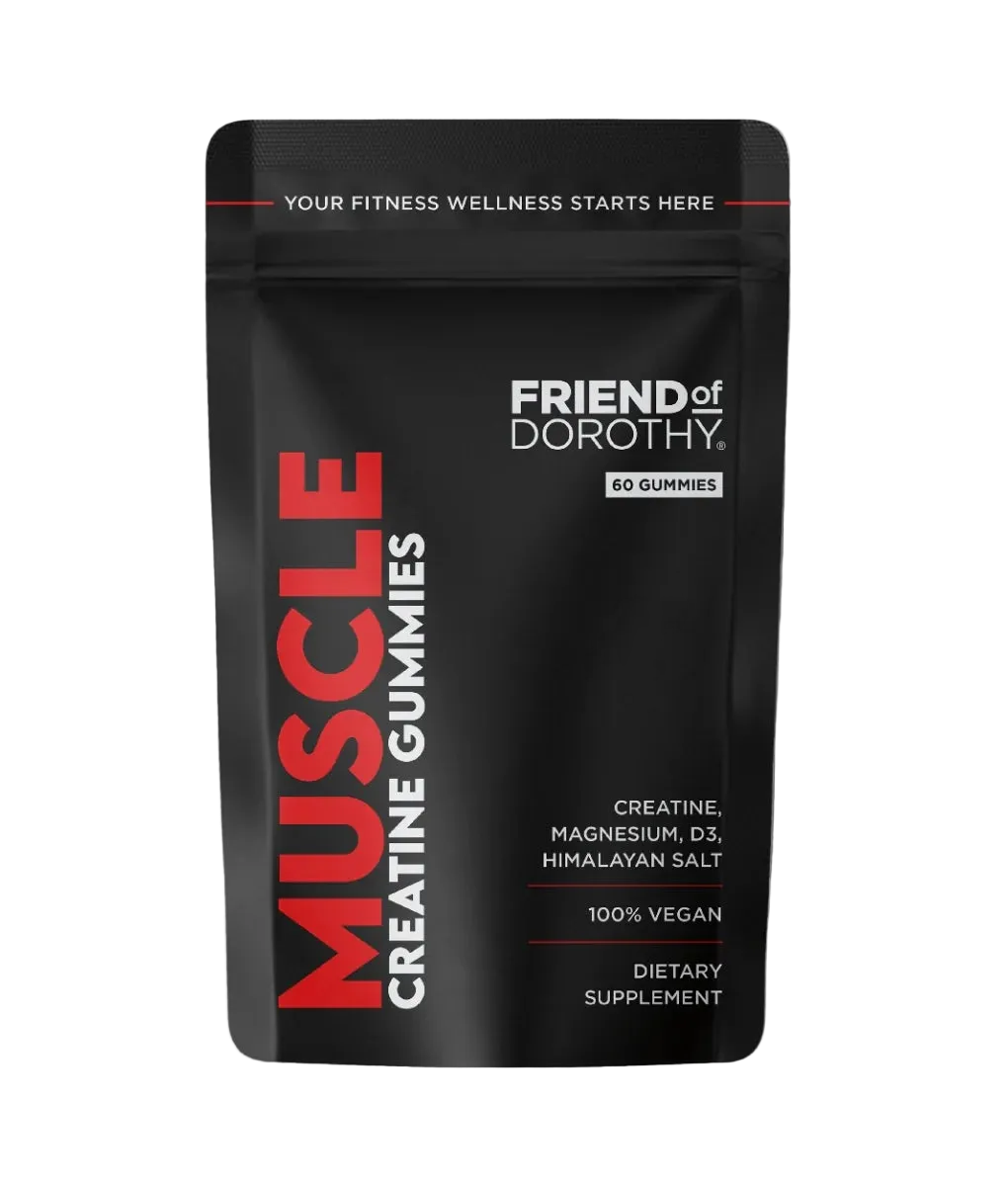 Friend of Dorothy Muscle Creatine Gummies - 60 Gummies