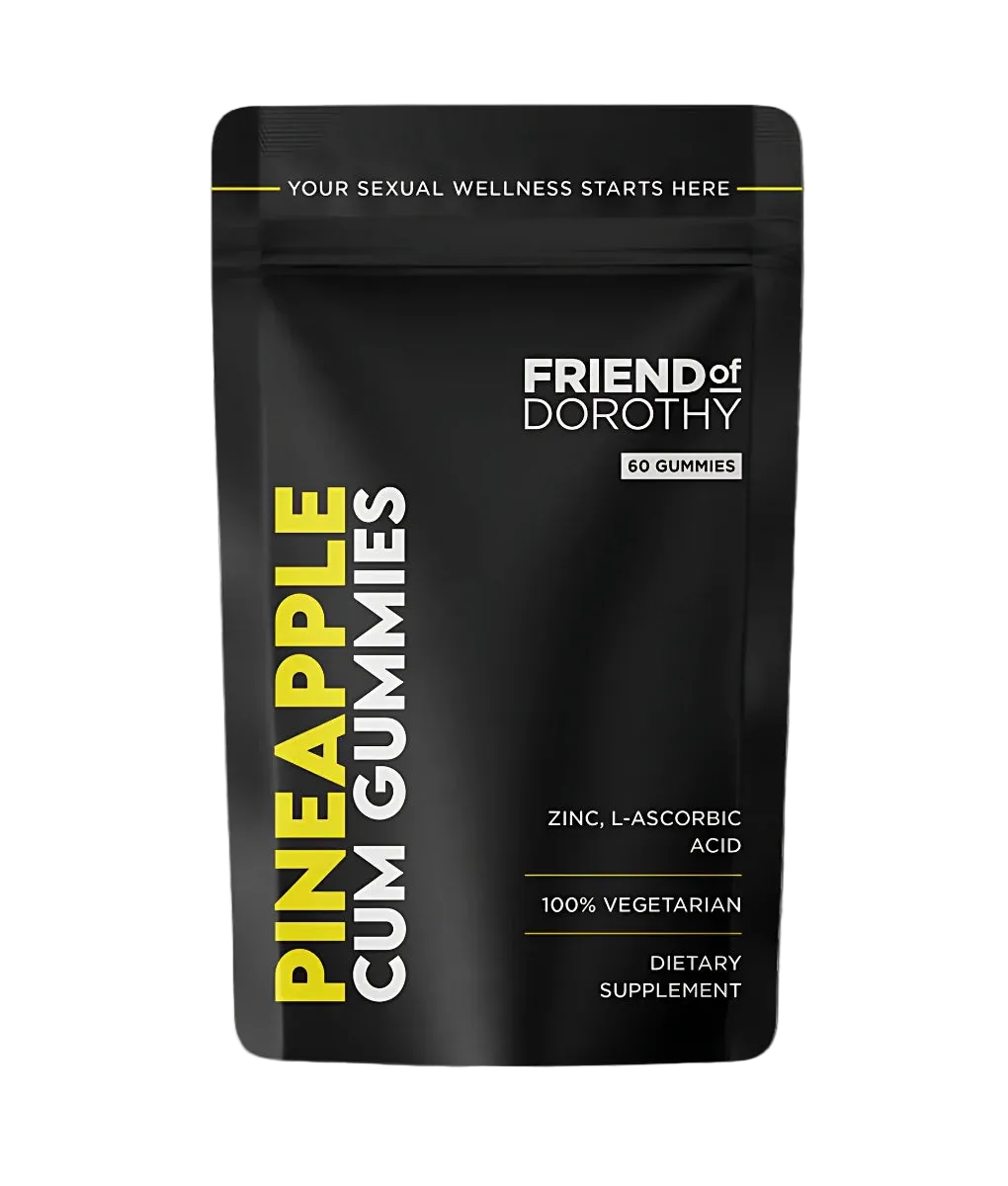 Friend of Dorothy Pineapple Cum Gummies - 60 Gummies