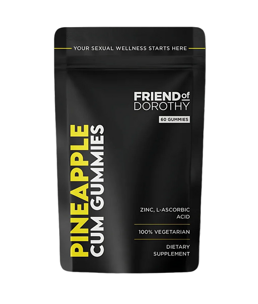 Friend of Dorothy Pineapple Cum Gummies - 60 Gummies