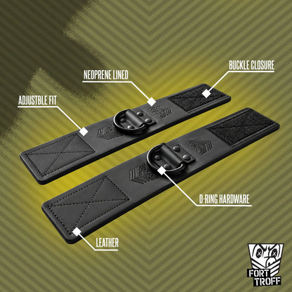 FT Leather Buckle-Free Wrist Cuffs