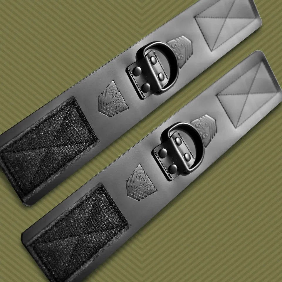 FT Leather Buckle-Free Ankle Cuffs