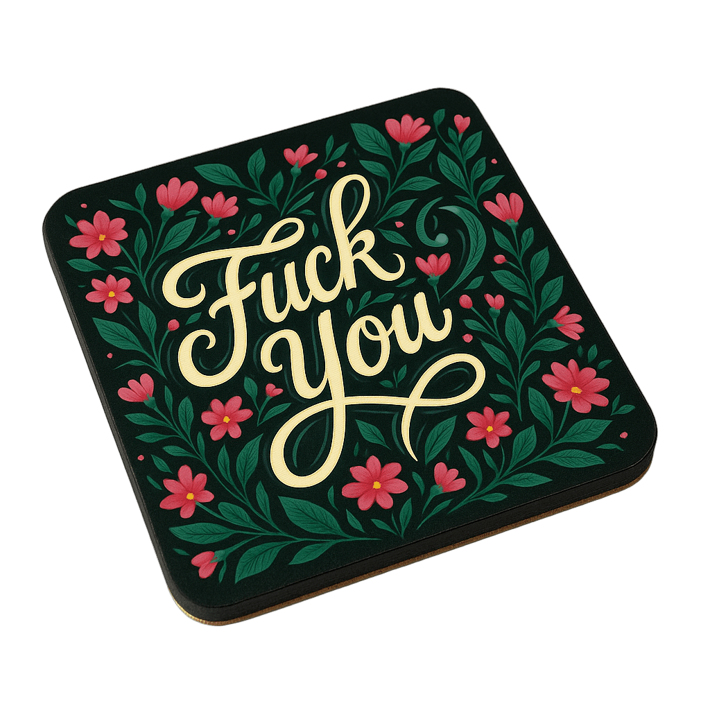 Fuck You Coaster - The Pup Play Hub