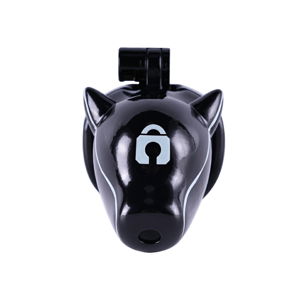 Furjoi Drone Hood Chastity Cage White - The Pup Play Hub