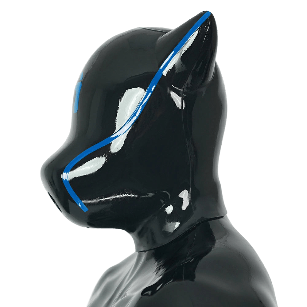 Furrjoi Padlock Drone Hood Blue - The Pup Play Hub
