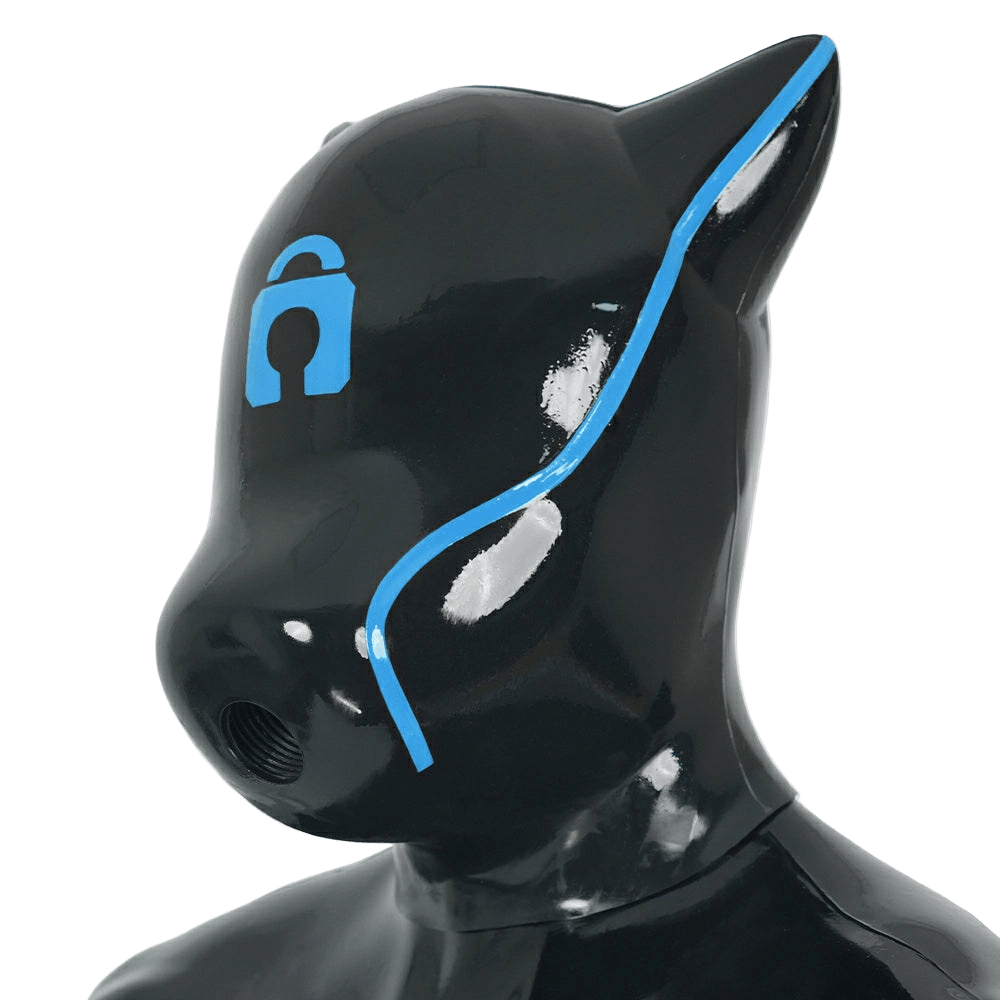 Furrjoi Padlock Drone Hood Light Blue - The Pup Play Hub