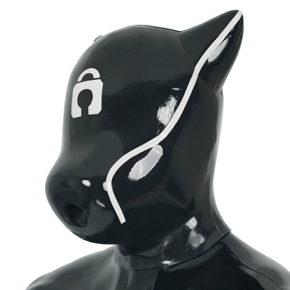 Furrjoi Padlock Drone Hood White - The Pup Play Hub