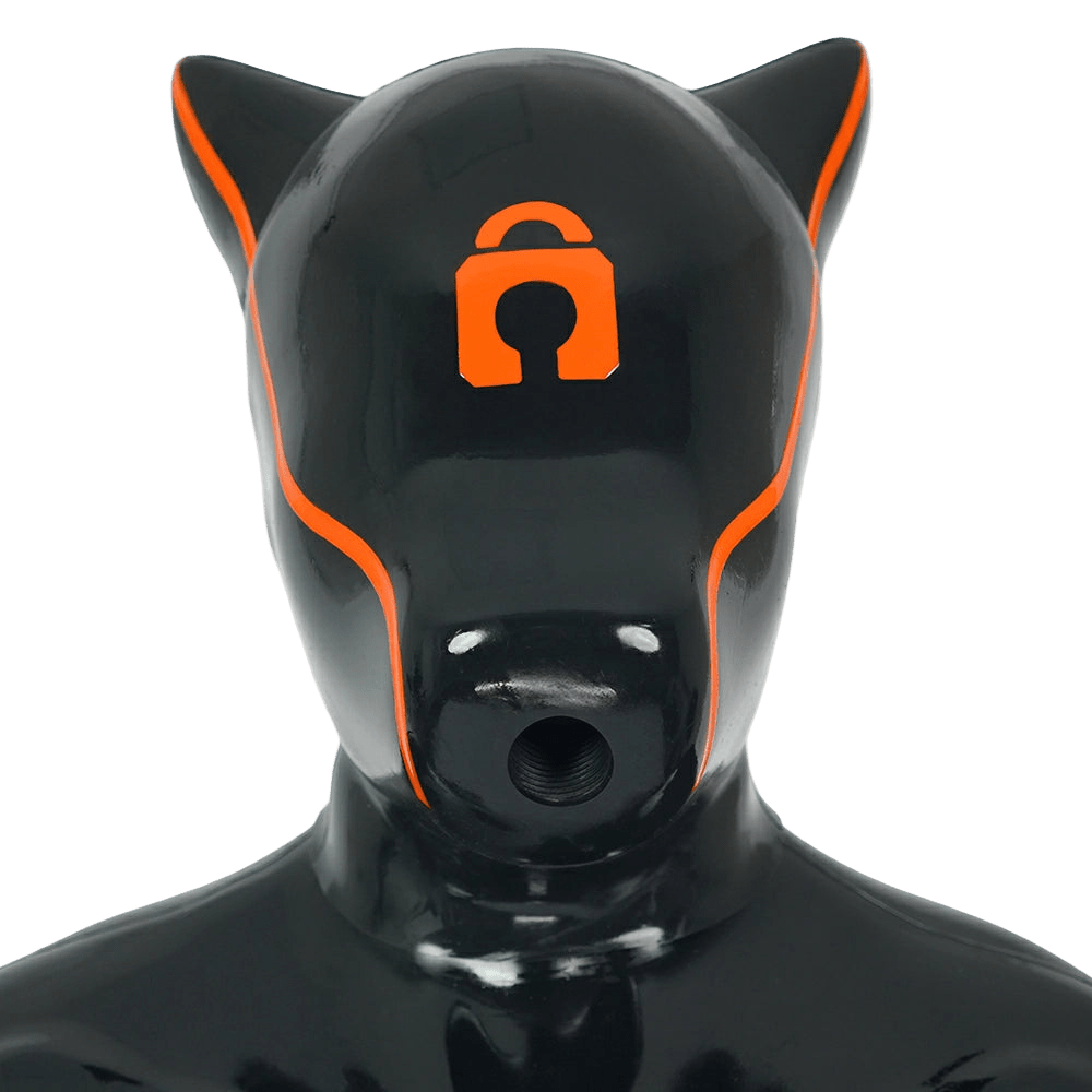 Furrjoi Padlock Drone Hood white - The Pup Play Hub