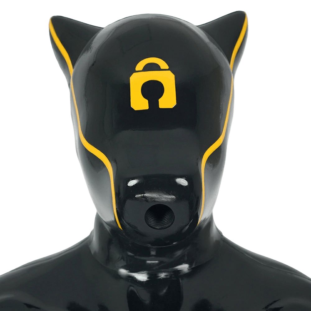 Furrjoi Padlock Drone Hood Yellow - The Pup Play Hub