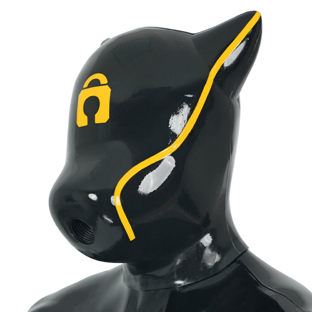 Furrjoi Padlock Drone Hood Yellow - The Pup Play Hub