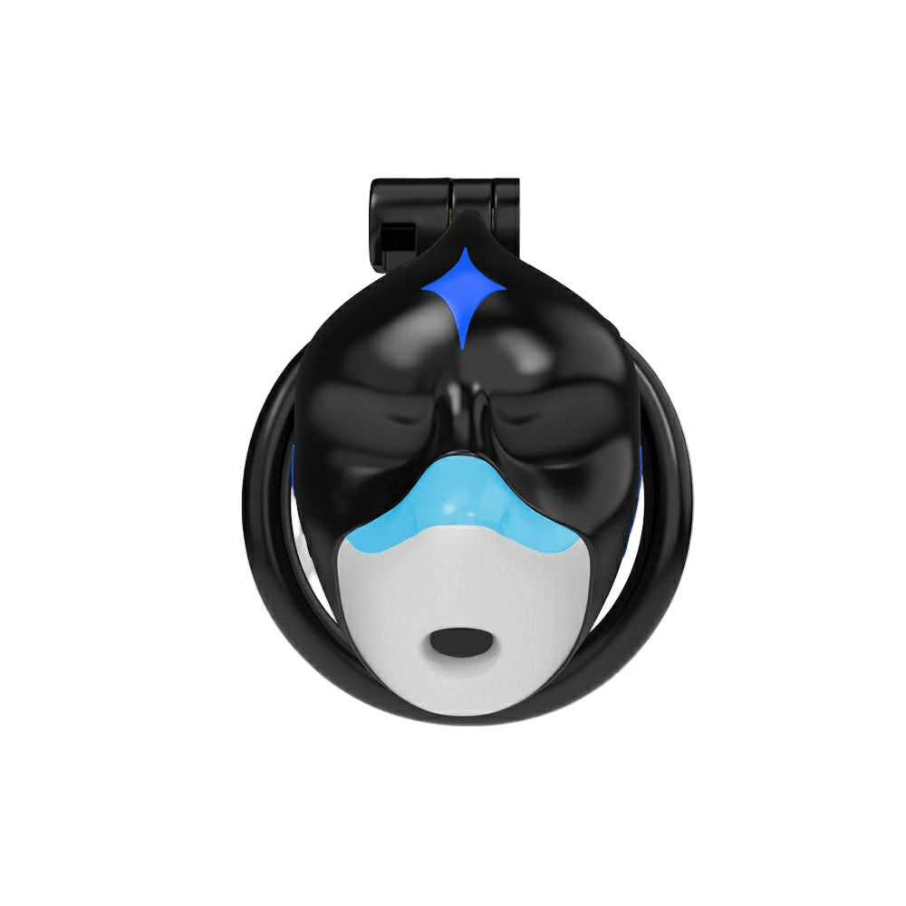 Furrjoi Shark Chastity Cage Blue - The Pup Play Hub