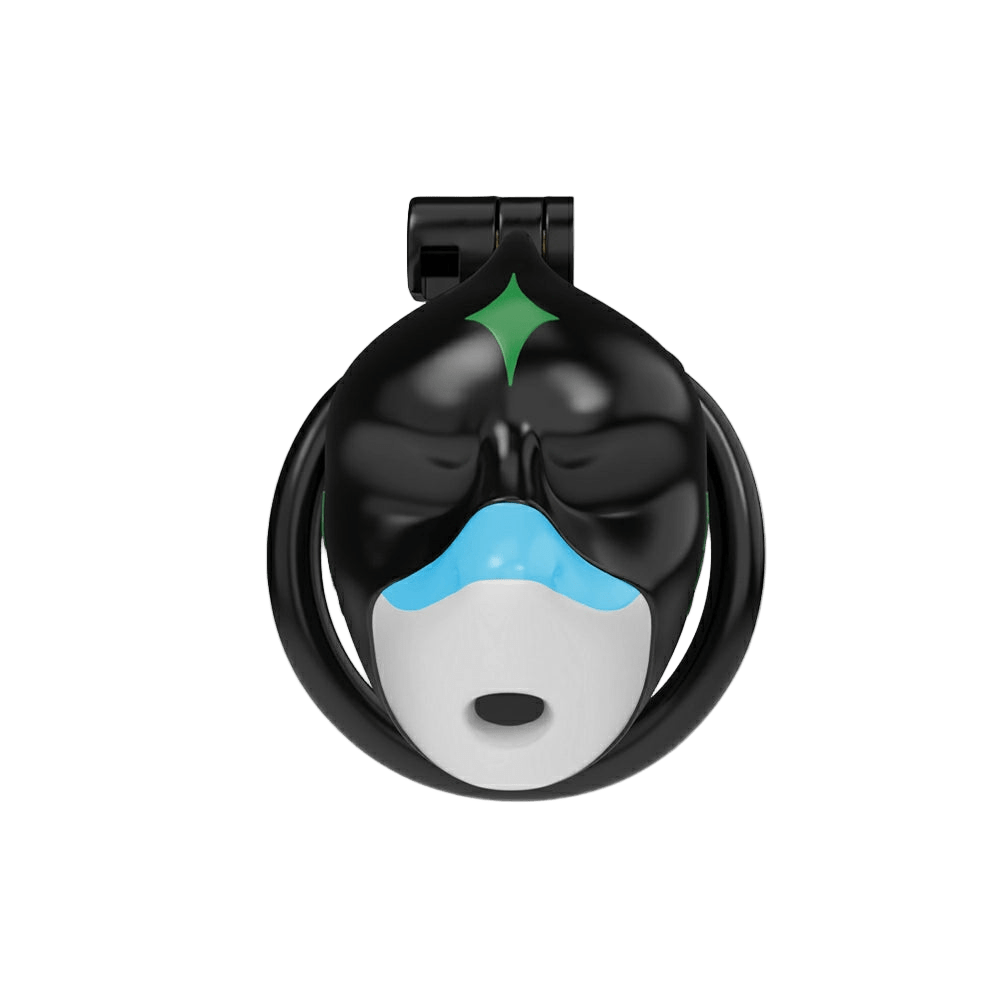 Furrjoi Shark Chastity Cage Green - The Pup Play Hub