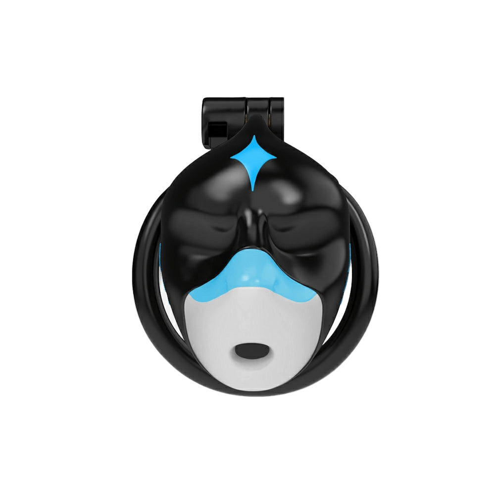 Furrjoi Shark Chastity Cage Light Blue - The Pup Play Hub
