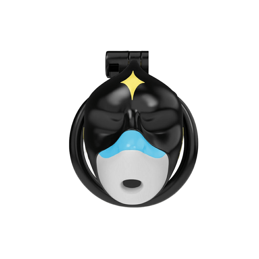 Furrjoi Shark Chastity Cage Yellow - The Pup Play Hub