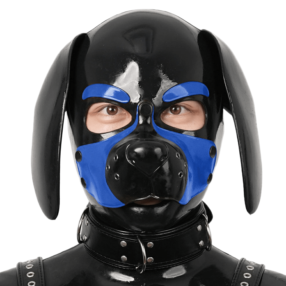 Furrjoi Silicone Beagle Hood Blue - The Pup Play Hub