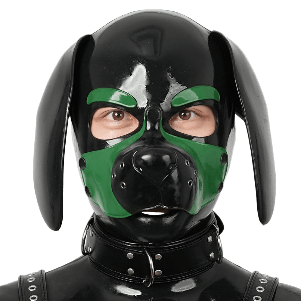 Furrjoi Silicone Beagle Hood Green - The Pup Play Hub