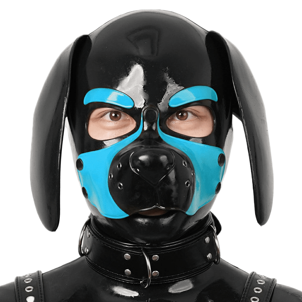 Furrjoi Silicone Beagle Hood Light Blue - The Pup Play Hub