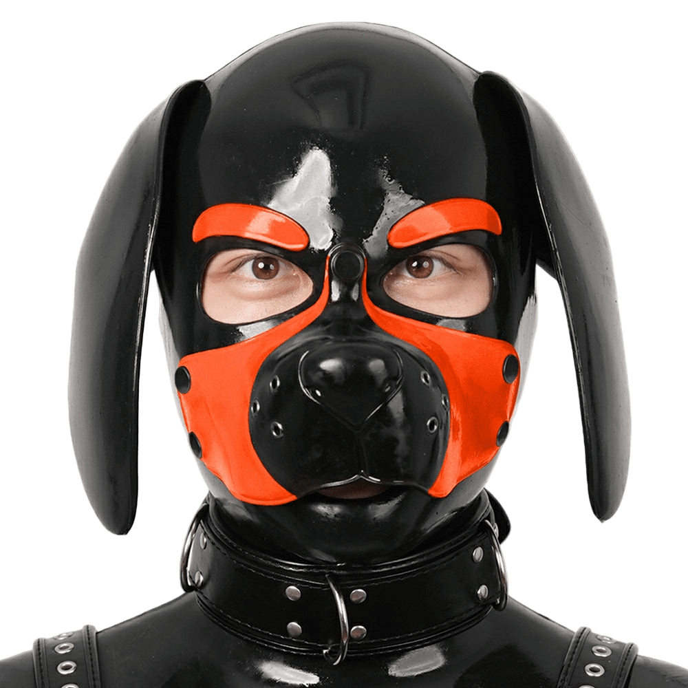 Furrjoi Silicone Beagle Hood Orange - The Pup Play Hub