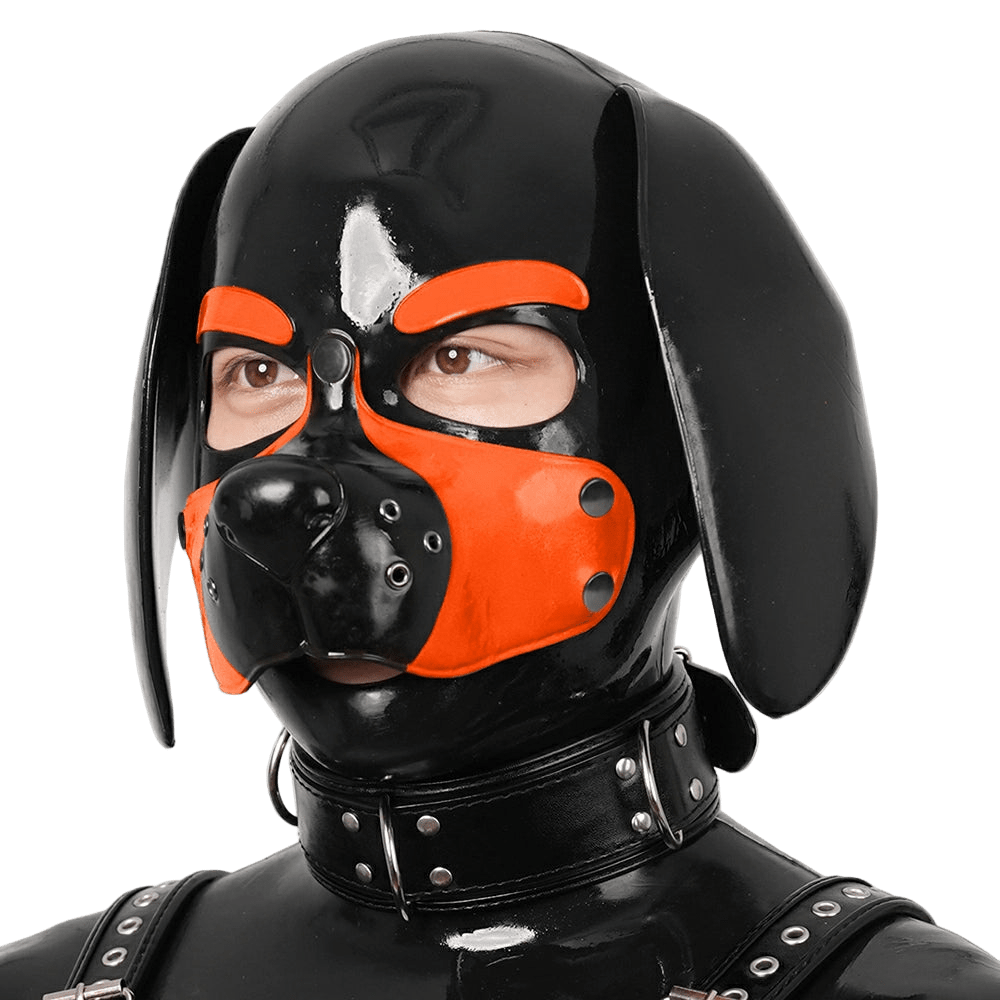 Furrjoi Silicone Beagle Hood Orange - The Pup Play Hub