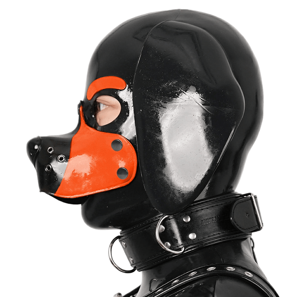 Furrjoi Silicone Beagle Hood Orange - The Pup Play Hub